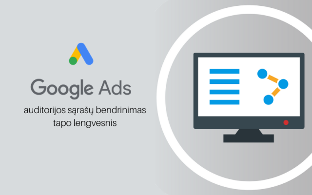 „Google Ads“ įgalino auditorijų sąrašų bendrinimą tarp valdytojo administruojamų paskyrų