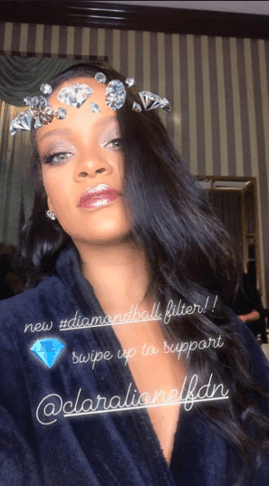 Instagram 2019 metų tendencijos, Rihanna